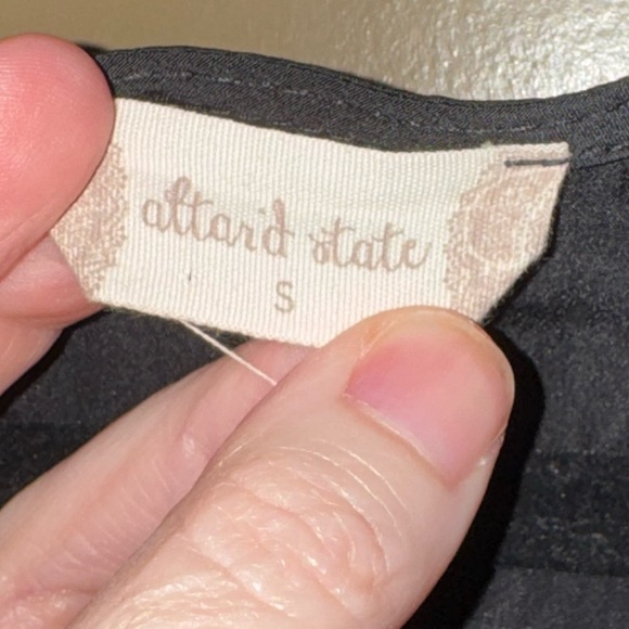 Altar'd State Black romper small - Picture 3 of 3